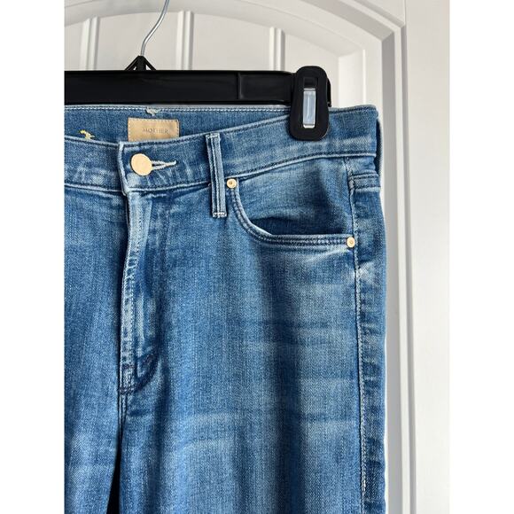 MOTHER The Mid Rise Dazzler Ankle - I wet my plants - Size 25 - Picture 3 of 9